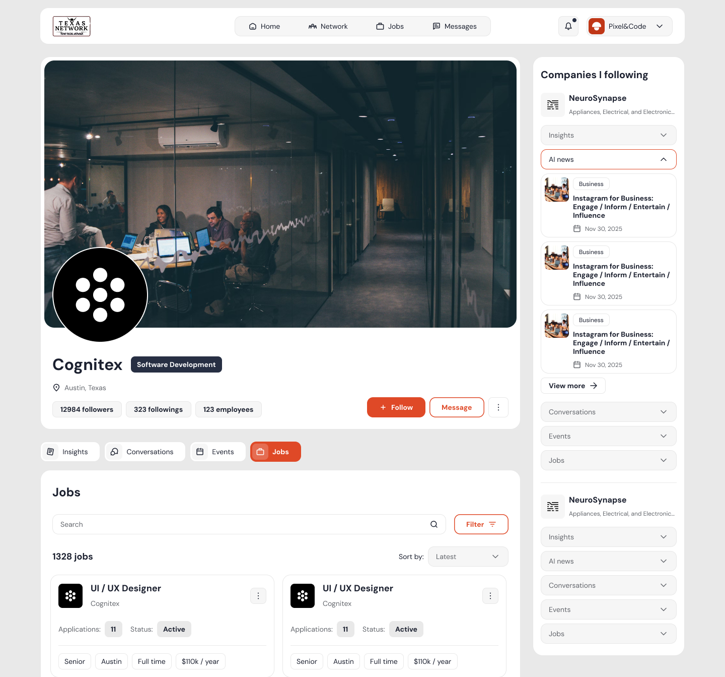 jobs platform